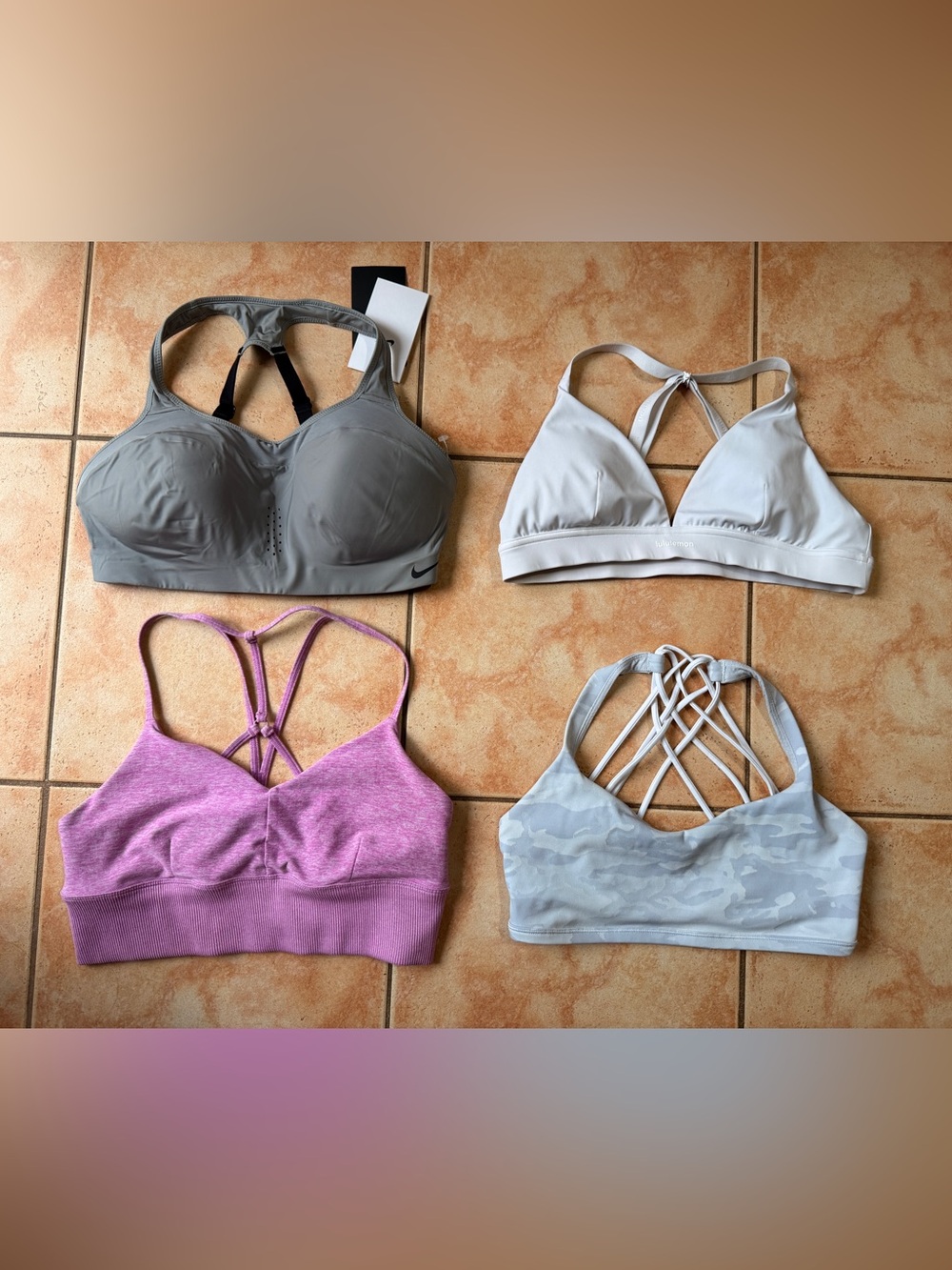 Alo Nike Lululemon -Athletic sport bra Bundle